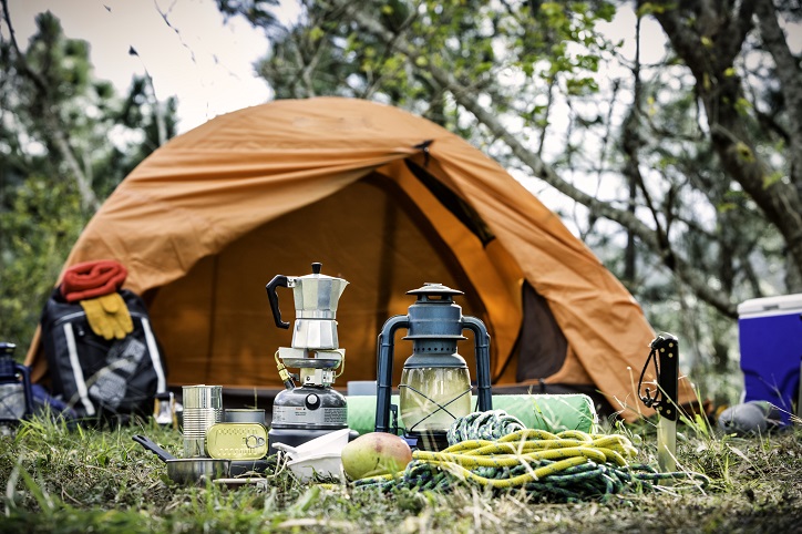 namiot i sprzęt campingowy